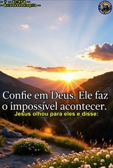 Jesus olhou — ✝ — #Jovenspregadores #espiritualidade #Deus #motivacao #religiao #Fé #AmorDeCristo #Gratidão #viral #instavideo #trending #dicas #entretenimento — @videosdealegria — By:RF® —