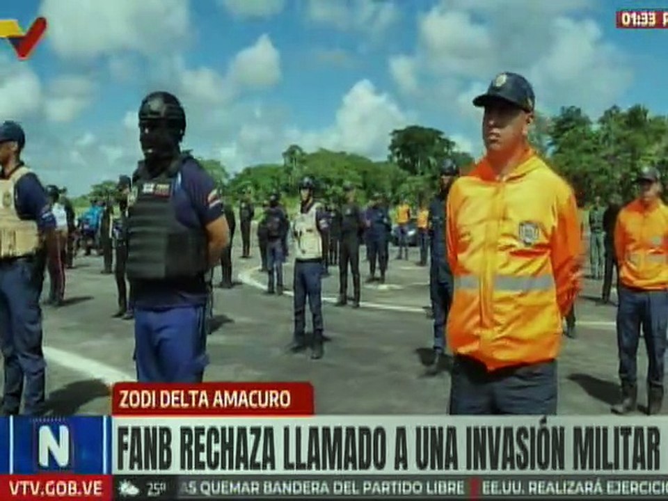 ZODI Delta Amacuro rechaza llamado a la intervención militar en Venezuela de sectores extremistas
