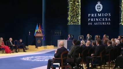 El discurso de Leonor en los Premios Princesa de Asturias