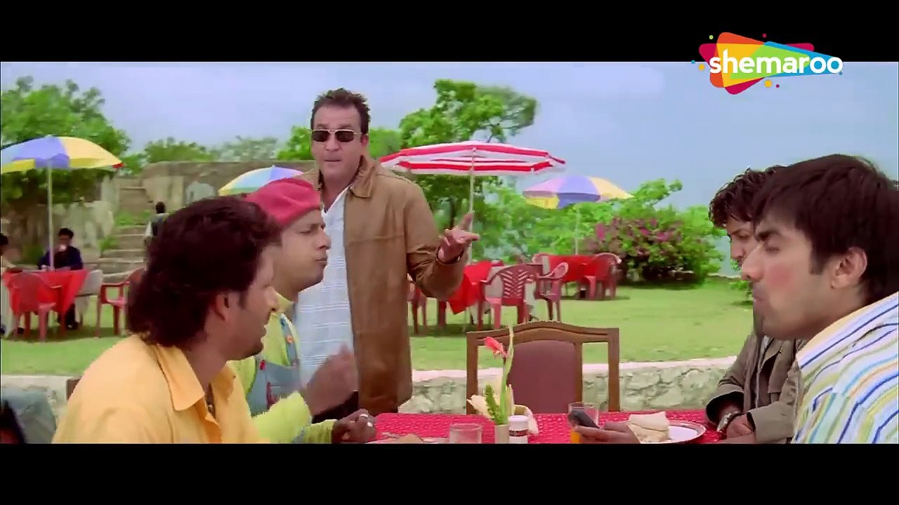 अबे गधे के बच्चे मेरे को नहीं उसको पकड़  Arshad Warsi, Javed Jaffrey, Riteish Deshmukh  Comedy Clip_720p