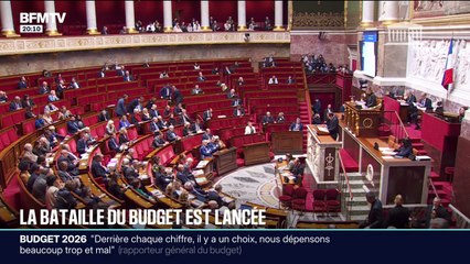 L'examen du budget 2026 a débuté dans une Assemblée nationale divisée