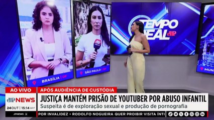 Justiça mantém prisão do youtuber Capital Hunter por exploração sexual infantil | TEMPO REAL