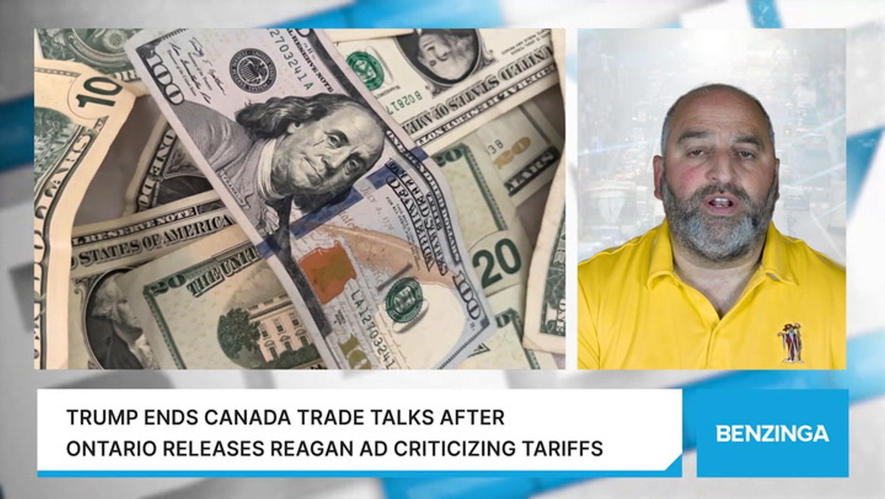 Trump Ends Canada Trade Talks After Ontario Releases Reagan Ad Criticizing Tariffs