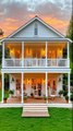 Southern Charm Farmhouse – Warm Lights and Timeless Beauty