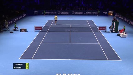 Bâle - Ugo Humbert file en demi-finales