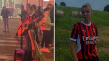 "Con te è più bella Milano": la tifosa-cantante del Milan che incanta San Siro