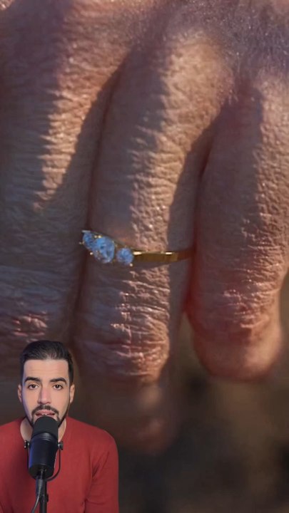 Bague dans la terre