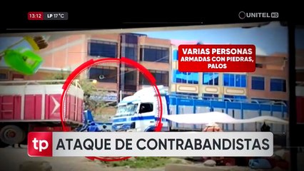 Contrabandistas utilizaron piedras y dinamita en ataque que dejó dos heridos