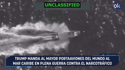 Trump manda al mayor portaaviones del mundo al mar Caribe en plena guerra contra el narcotráfico