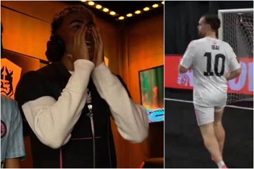 Ibai Llanos falla su penalti presidente