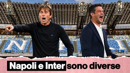 5 differenze tra Napoli e Inter. Una potrebbe essere determinante...