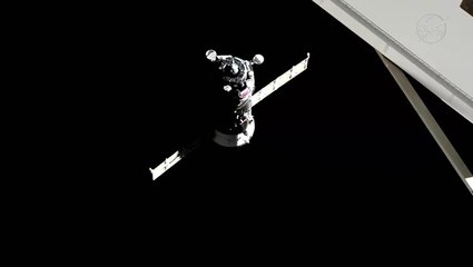 Russia's Progress 92 Cargo Ship Docks At Space Station