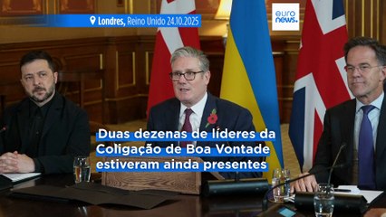 Presidente da Ucrânia insta EUA a alargarem sanções contra a Rússia para forçar conversações de paz