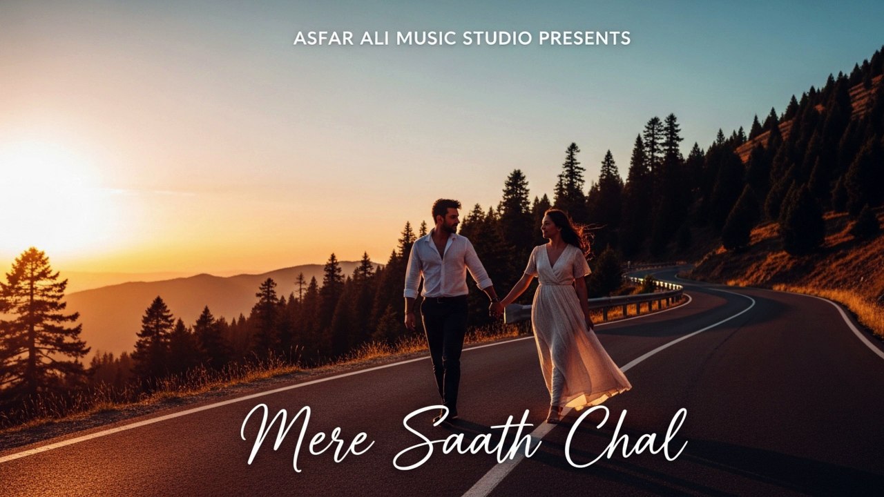 Mere Saath Chal - Asfar Ali Music Studio - Romantic Journey Song 2025 - Heart Touching Love Song