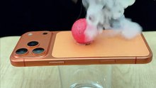 1000°C hot metal ball vs Iphone 17 Asmr iPhone 17 vs Red-Hot Steel Ball 🔥 Satisfying Destruction