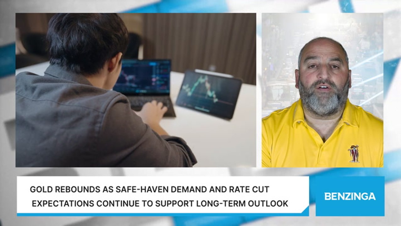 Gold Rebounds As Safe-Haven Demand And Rate Cut Expectations Continue To Support Long-Term Outlook