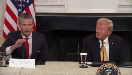 Pete Hegseth doesn’t dispute plans to have ‘crowd control’ troops in every state ahead of 2026 midterms