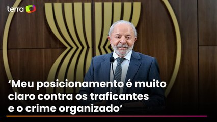 Lula se retrata após falar em traficantes ‘vítimas’ de usuários de drogas: ‘Frase mal colocada’