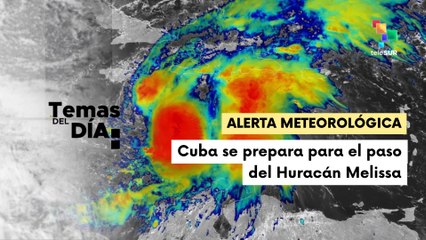 Tormenta Melissa se intensifica en el Caribe