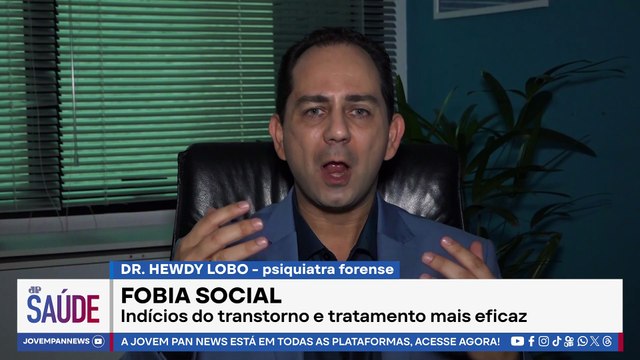 Medo de falar em público? Psiquiatra alerta para sinais da fobia social | Dr. Hewdy Lobo