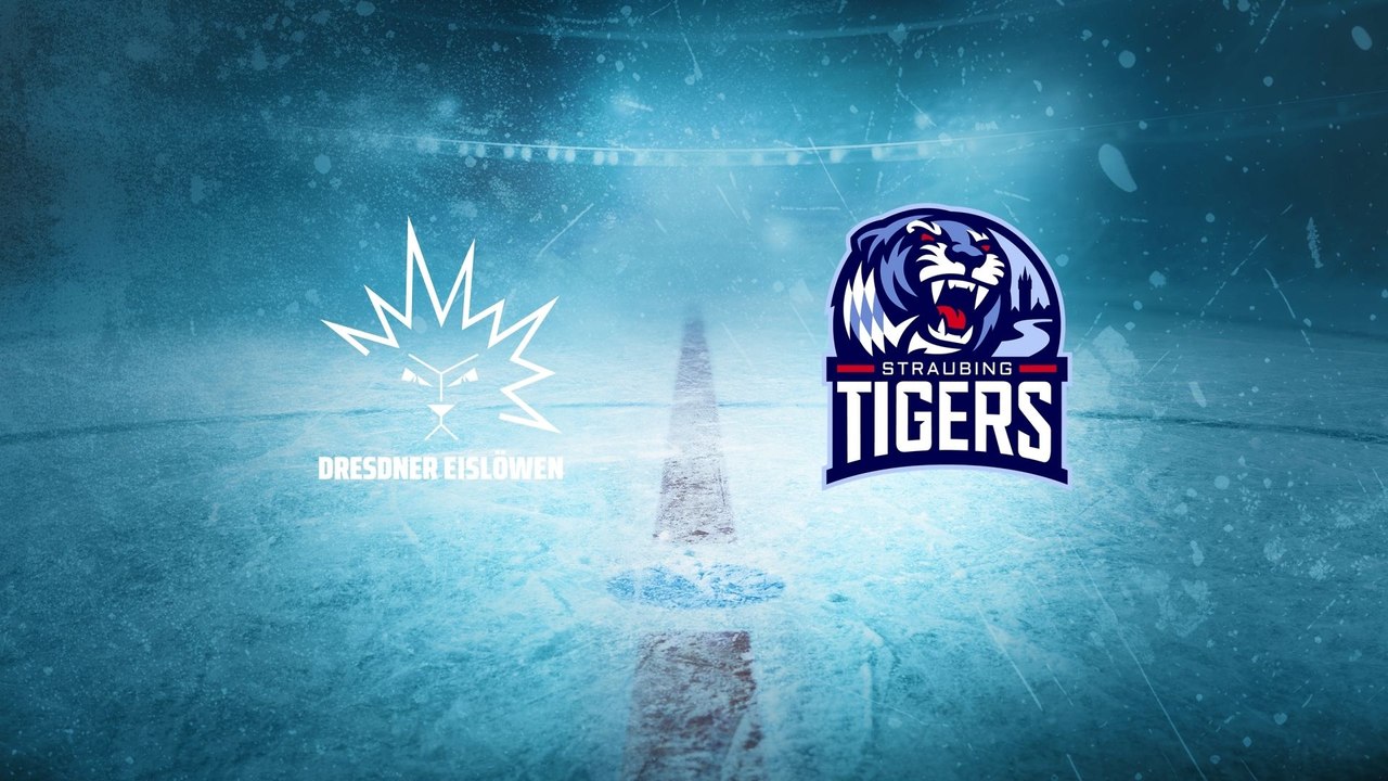 Highlights von Dresdner Eislöwen - Straubing Tigers