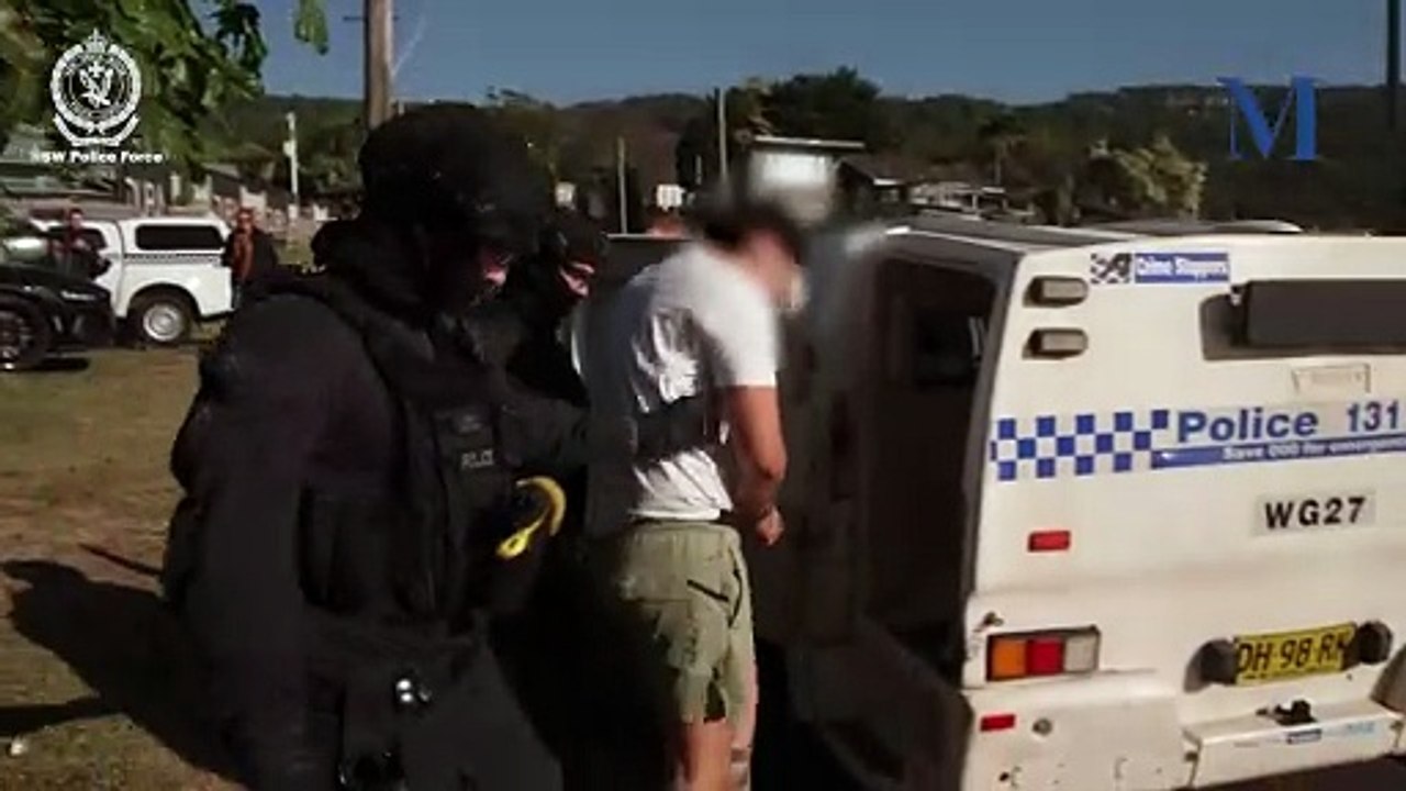 Raptor Squad raids and arrests | October 24, 2025 | Illawarra Mercury