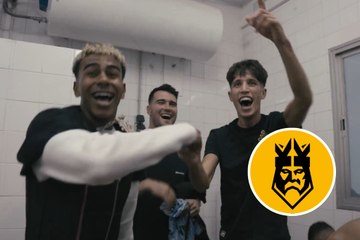 Lamine organiza una fiesta para su equipo tras la victoria 🥳