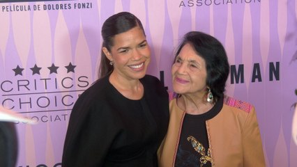 America Ferrera and Dolores Huerta attend the 5th Annual Celebration of Latino Cinema & Television