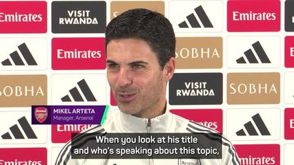 Arteta inspired by famous Alex Ferguson quote