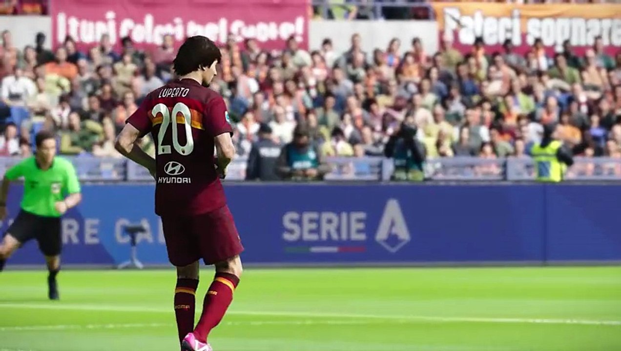 Goals & Drama! AC Milan vs AS Roma  PES 2021 Master League Serie A