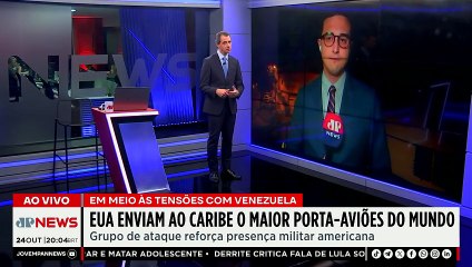 EUA enviam maior porta-aviões do mundo ao Caribe