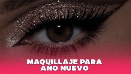 Ideas de maquillaje para Año Nuevo: looks brillantes y fáciles de hacer