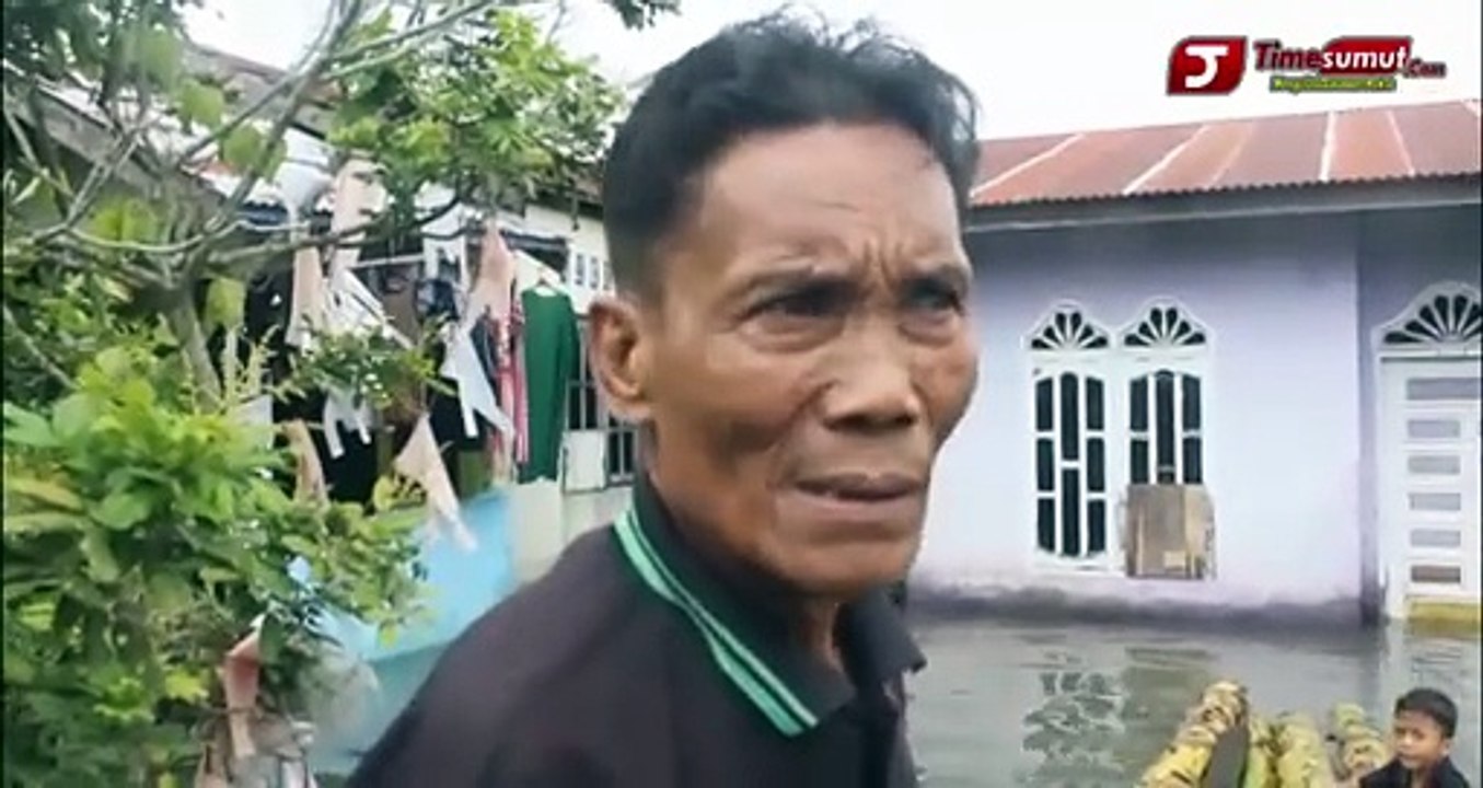 RIBUAN RUMAH DI SERDANG BEDAGAI TERENDAM BANJIR, BEBERAPA SEKOLAH TERPAKSA DILIBURKAN