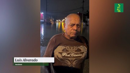 Melissa deja este viernes inundaciones en calles de El Almirante y Los Trinitarios en SDE