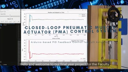 Closed-Loop Pneumatic Muscle Actuator (PMA) Control System – Group 57