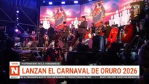 LANZAN EL CARNAVAL DE ORURO 2026