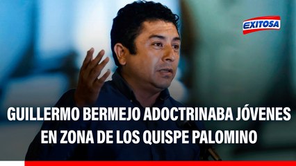 Guillermo Bermejo ADOCTRINABA jóvenes en zona de los Quispe Palomino y promovía a Hugo Chávez