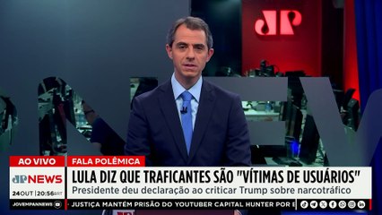 "Traficantes são vítimas de usuários", diz Lula ao criticar ofensiva dos EUA