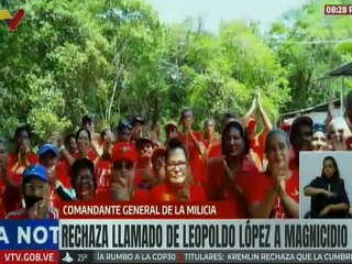 Milicia Bolivariana repudia el llamado de Leopoldo López a una invasión militar en Venezuela