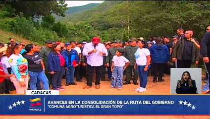 Presidente Nicolás Maduro lidera jornada de trabajo con la Comuna Agroturística El Gran Topo