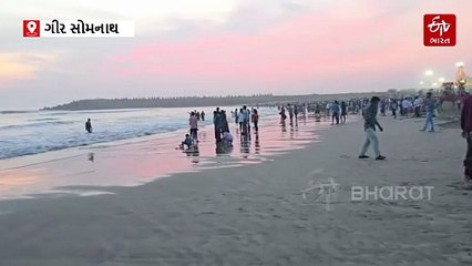 વેરાવળ બંદર પર એલર્ટ: બપોર બાદ 3 નંબરનું સિગ્નલ લગાવ્યું, દરિયો તોફાની બની શકે