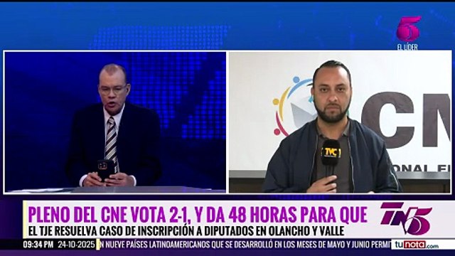 CNE da 48 horas al TJE para resolver impresión de papeletas de diputados en Olancho y Valle