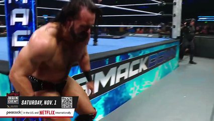 WWE SMACK DAWN 24 OCTOBER 2025 DREW MCYNTYRE VS JIMMY USO FULL MATCH