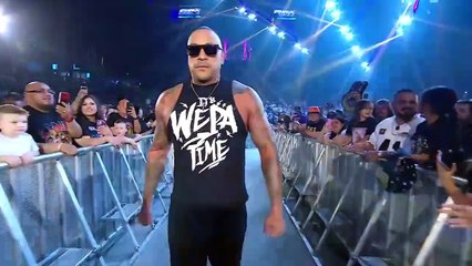 WWE SMACK DAWN 24 OCTOBER 2025 DAMIEN PRIEST ATTACK ALISTER BLACK