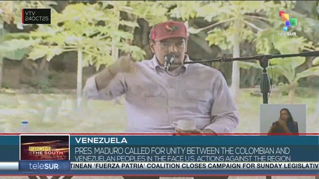 VENEZUELA l Pres. Maduro called for unity between the Colombian and Venezuelan peoples