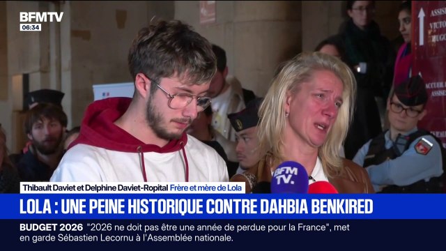 Meurtre de Lola: Dahbia Benkired condamnée à la réclusion criminelle à perpétuité incompressible