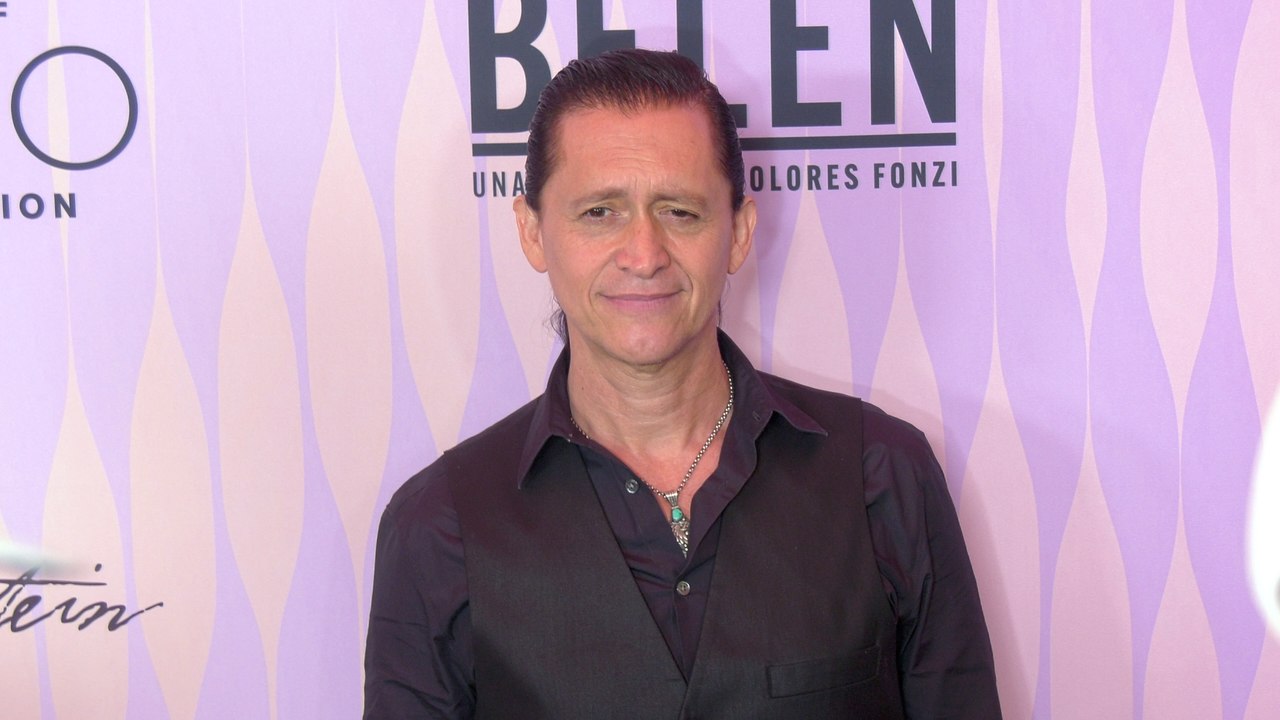 Clifton Collins Jr. attends the "5th Annual Celebration of Latino Cinema & Television" purple carpet