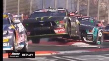 V8 Supercars 2025 Gold Coast Race 1 Chicane Flying Slow Motion