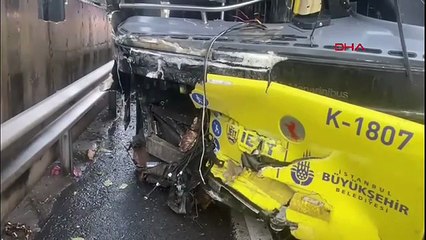 İETT otobüsü kazası: Şoför alkollü çıktı