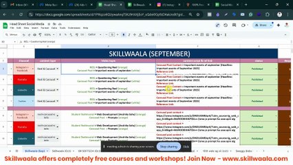 Content Calendar Mastery | Learn How to Plan & Organize Your Social Media Like a Pro | Day - 5